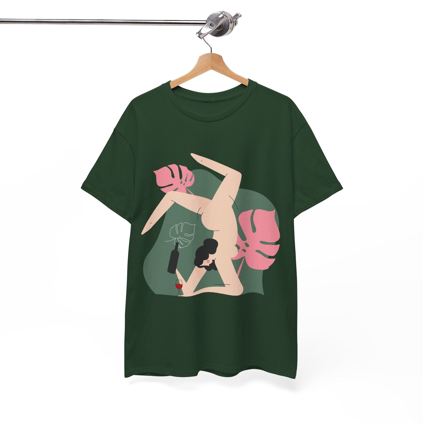 Artistic Unisex Heavy Cotton Tee - Stylish Graphic Tee for Trendsetters