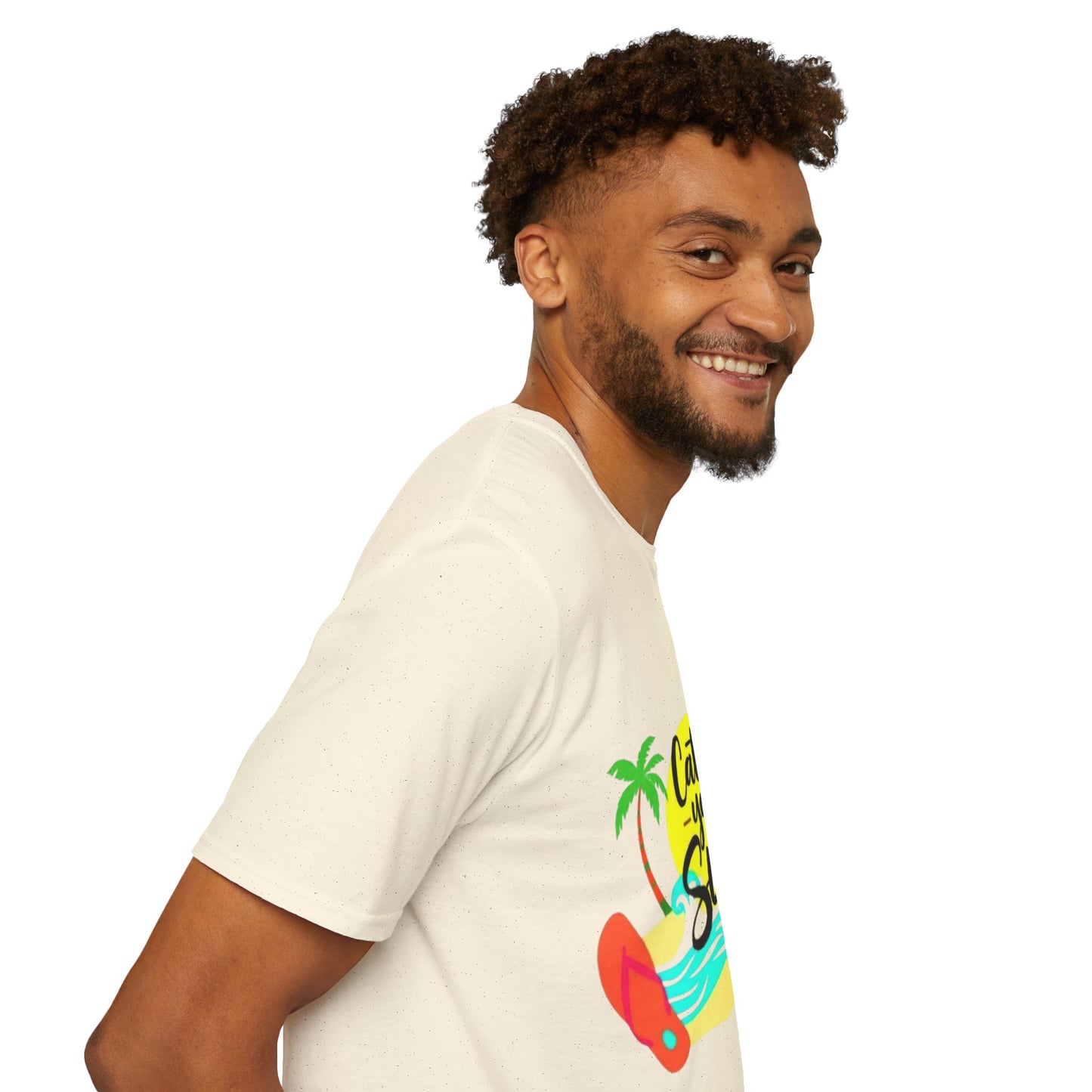 Catch Your Sun Unisex T-Shirt | Summer Vibe Tee, Beachwear, Vacation Shirt, Gift for Travelers, Tropical Graphic Tee