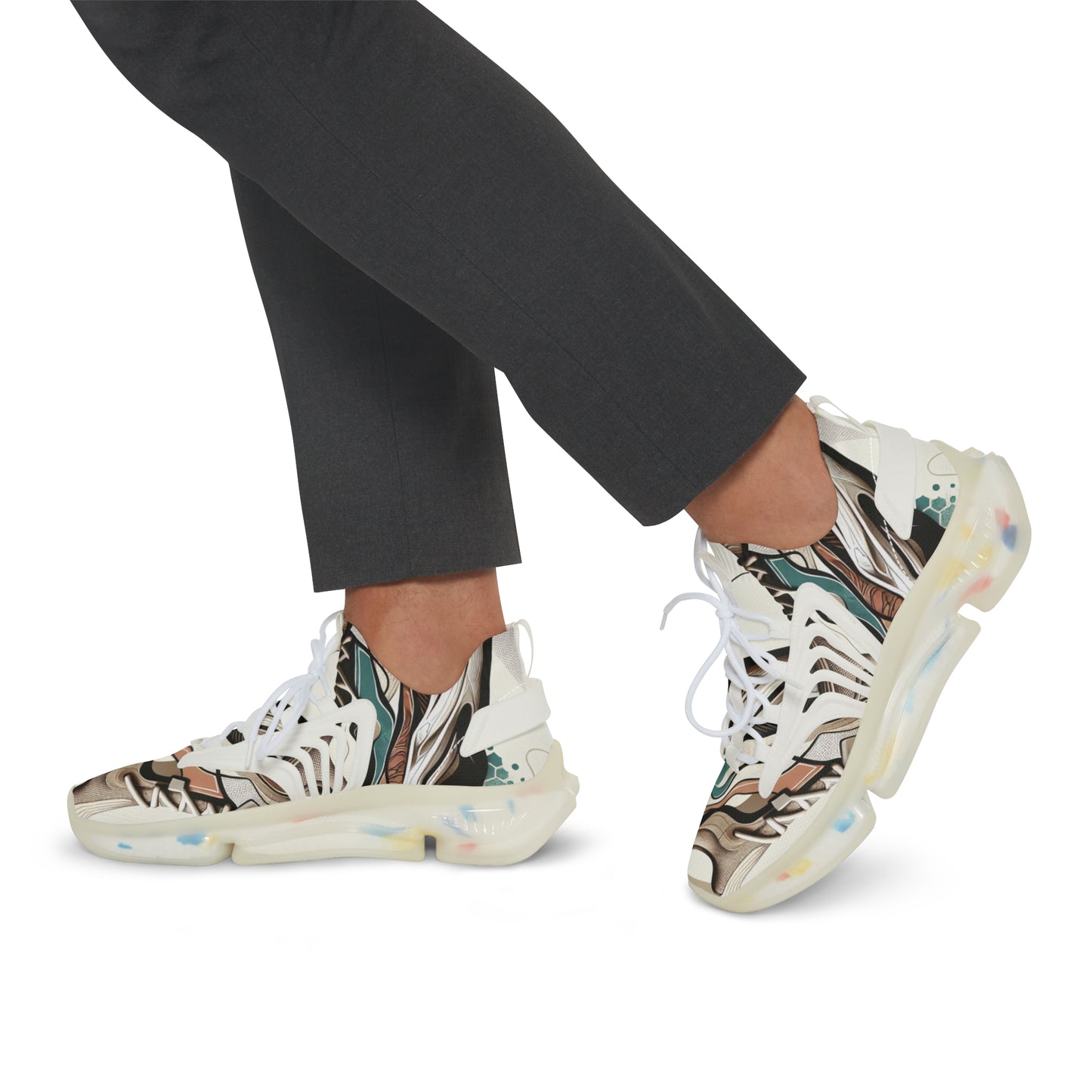 Stylish Men's Mesh Sneakers - Trendy Casual Footwear for Everyday Adventures