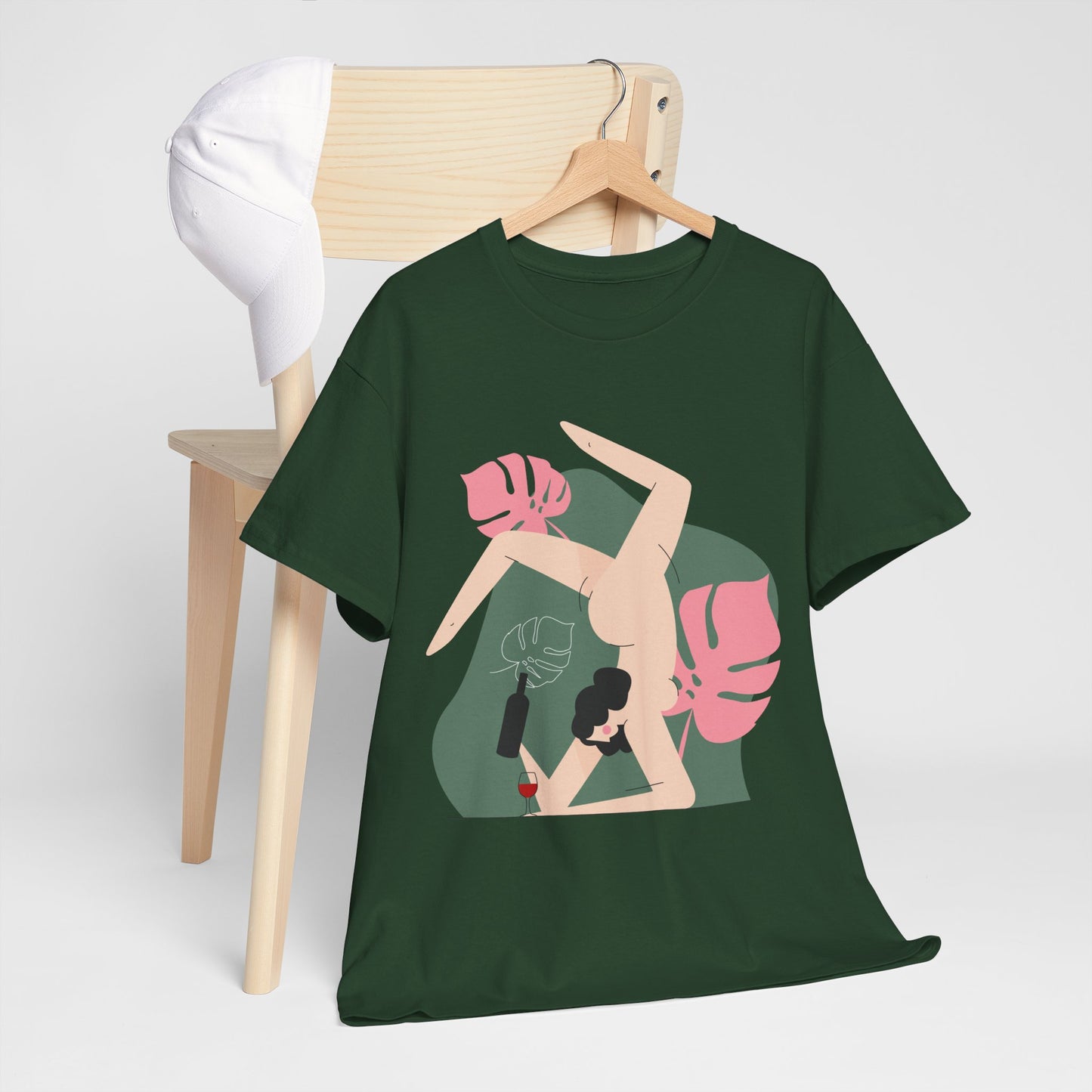 Artistic Unisex Heavy Cotton Tee - Stylish Graphic Tee for Trendsetters